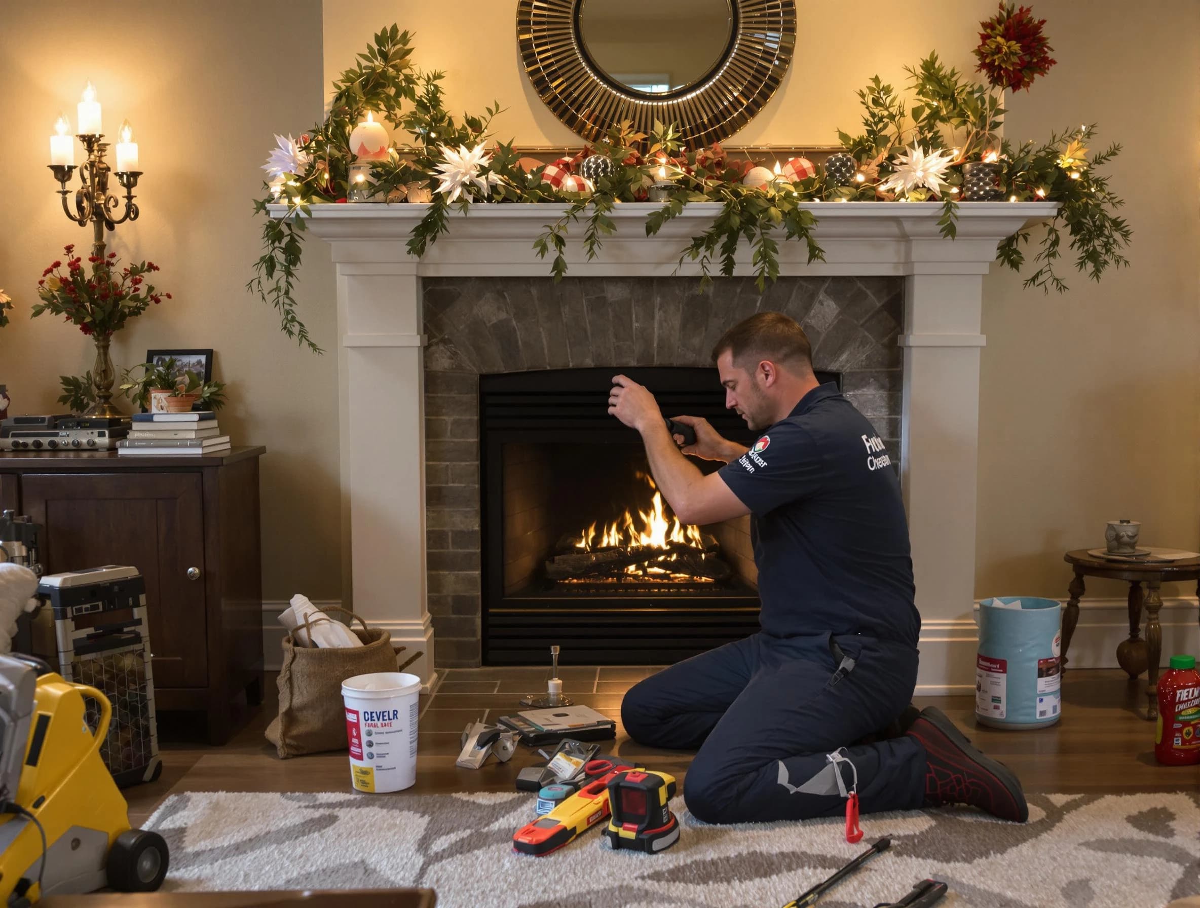 Lowell Chimney Sweep offering fireplace maintenance services in Lowell, MA