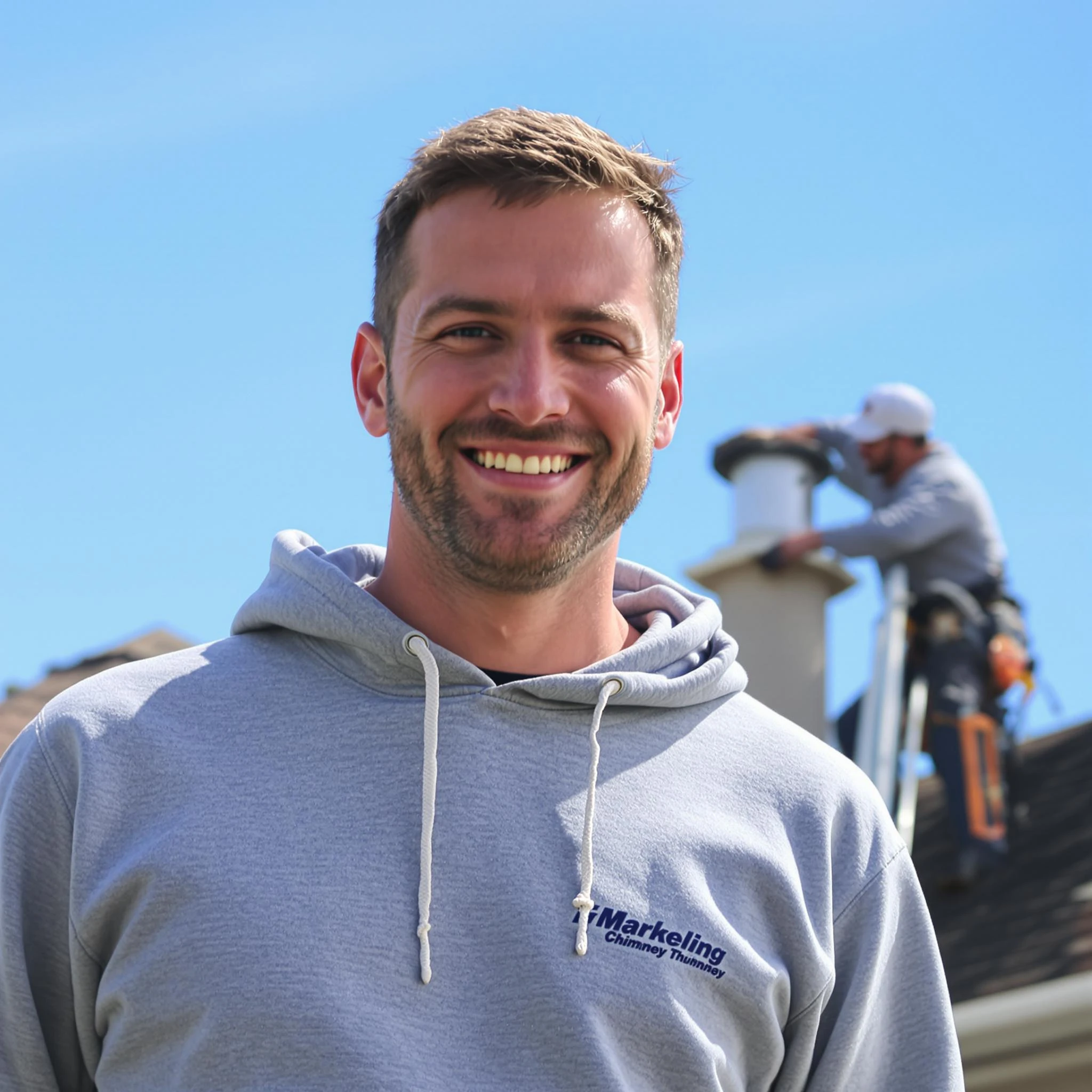 The Lowell Chimney Sweep team.